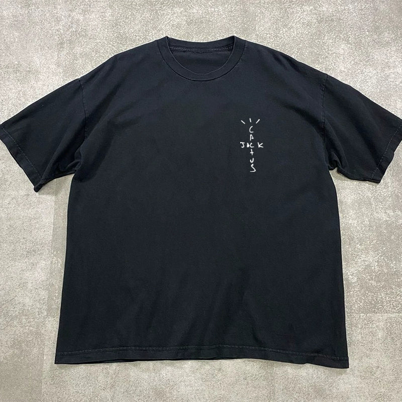 Travis Scott Singer Hip Hop Rock Short Sleeve
