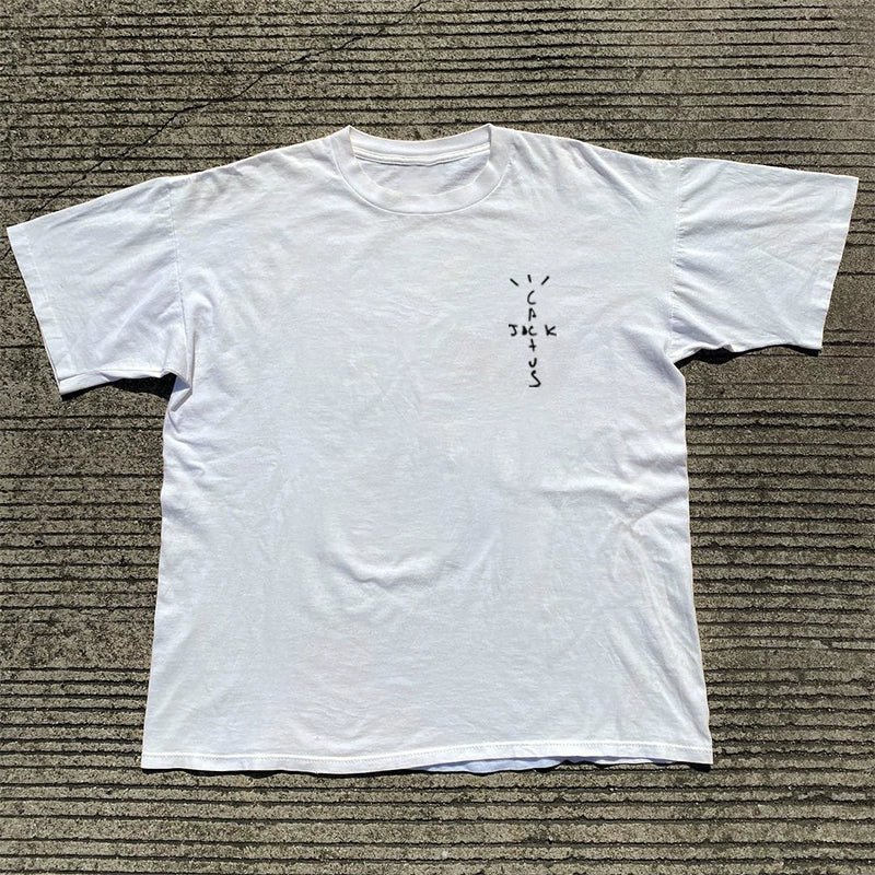 Travis Scott Singer Hip Hop Rock Short Sleeve