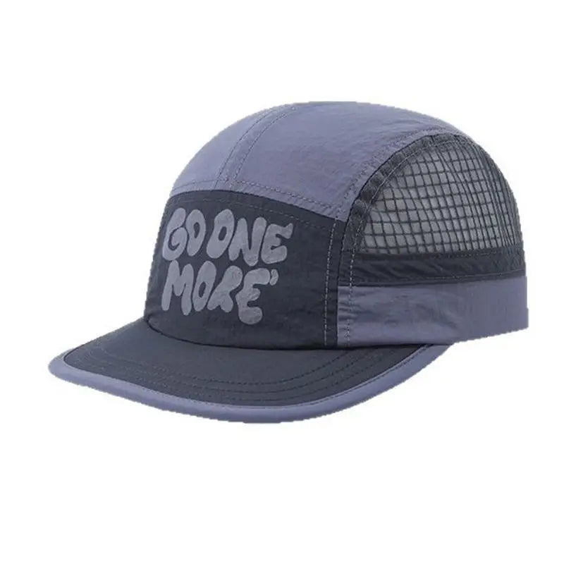 Breathable Sports Baseball Cap Summer Men Women's Outdoor Running Sun Shading Quick Drying Soft Top Short Brimmed Duckbill Cap