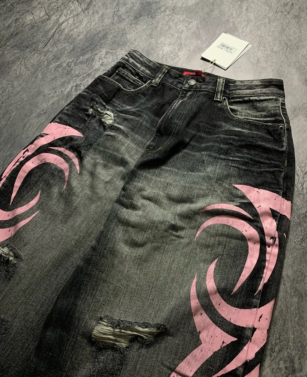 Jeans Tribal Flame Pink – LLR