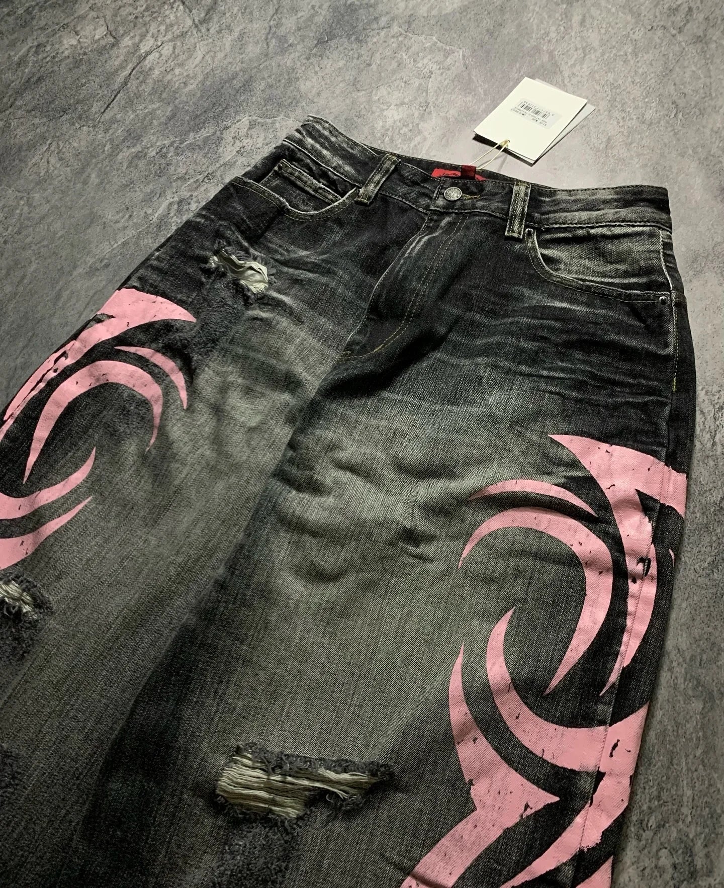 Jeans Tribal Flame Pink – LLR
