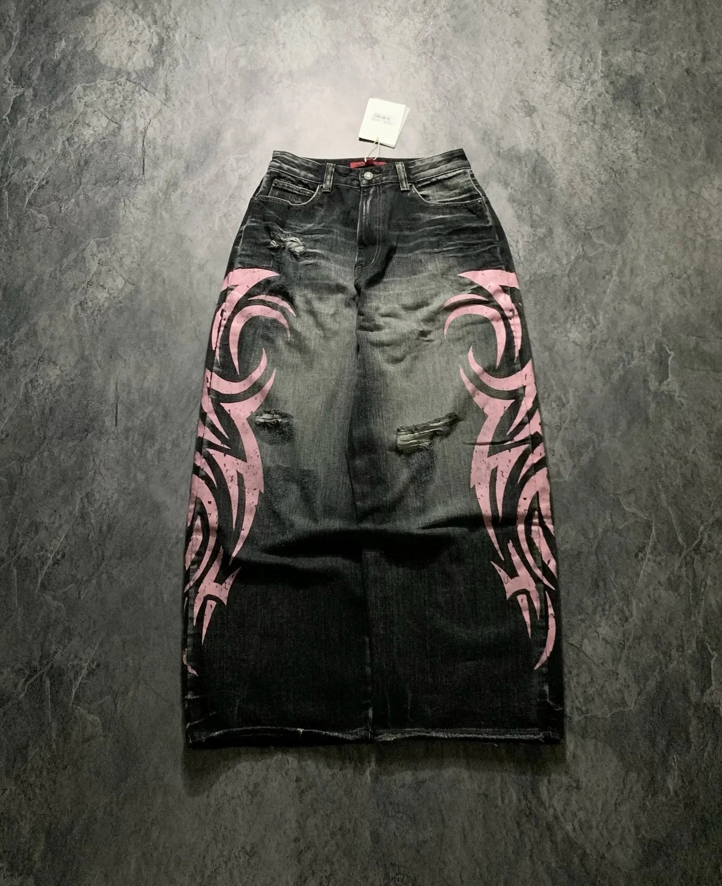 Jeans Tribal Flame Pink – LLR