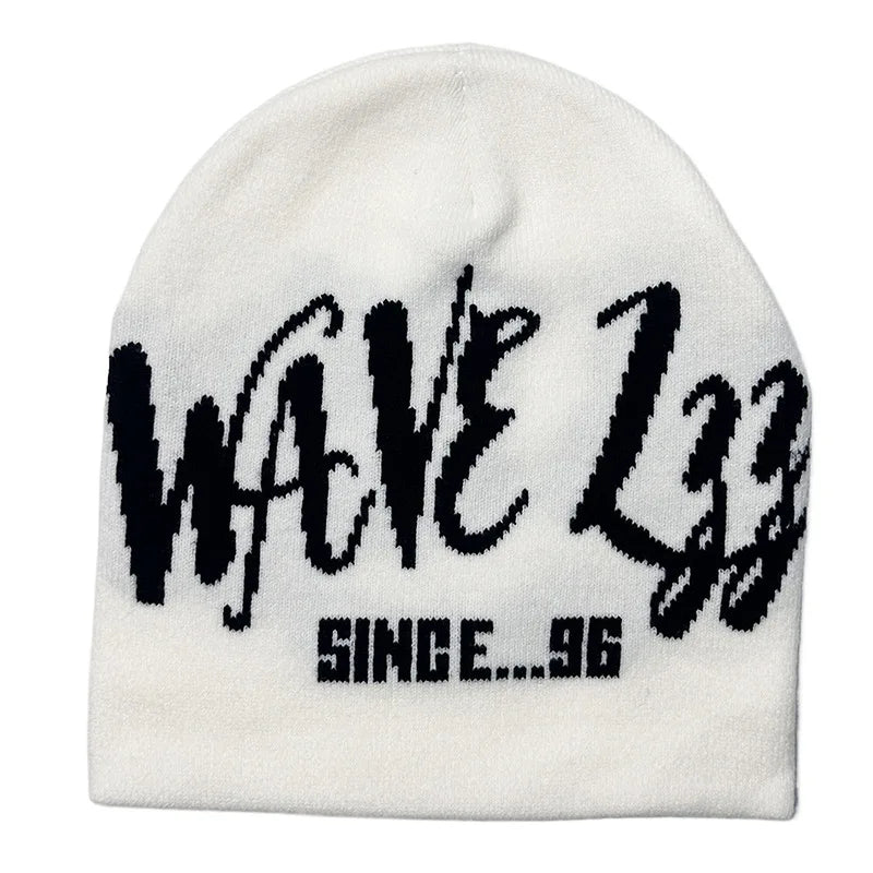 Star Pattern Knit Hat Jacquard