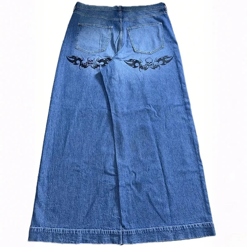 leg jeans streetwear hip hop American fashion Casual jeans