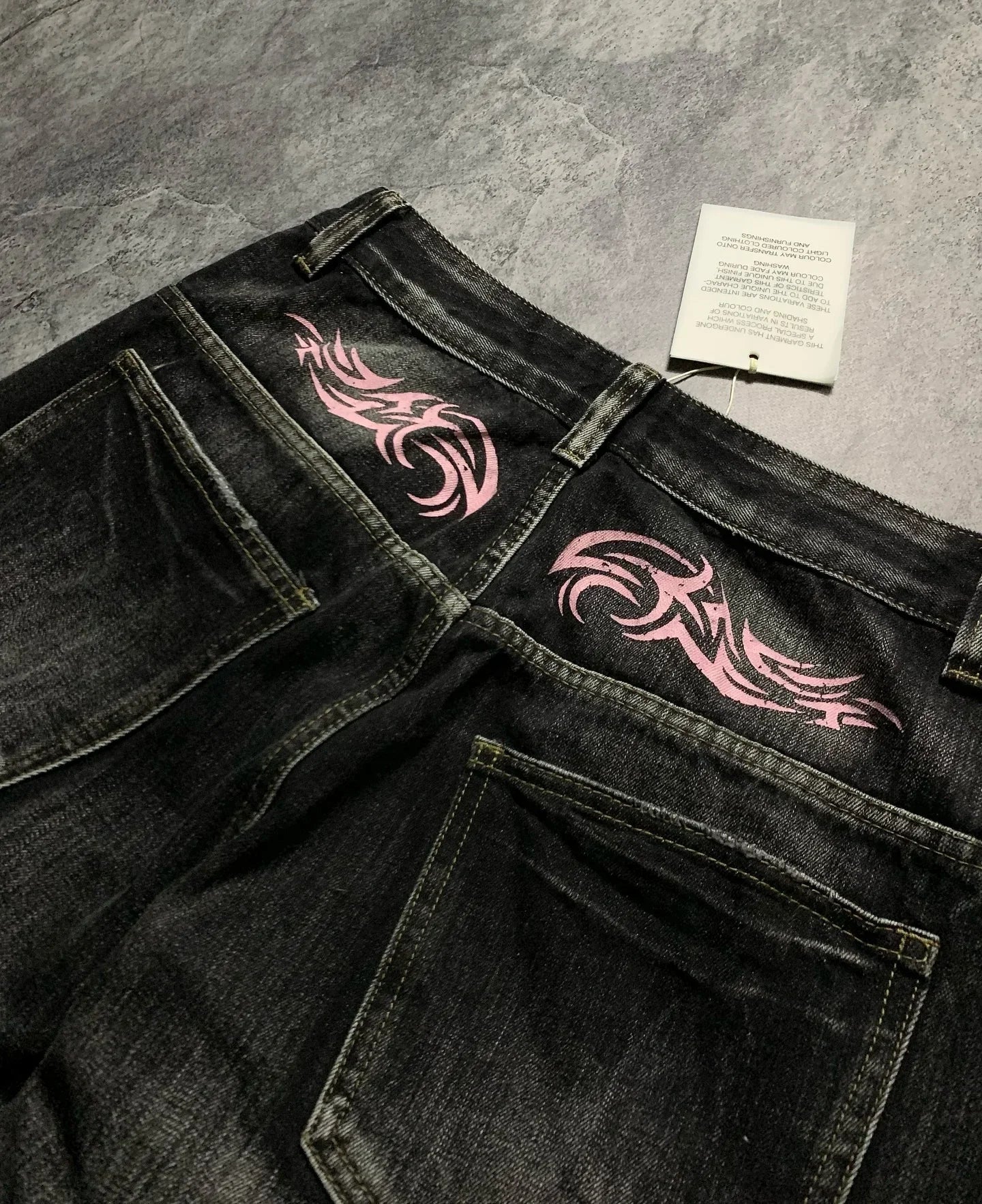 Jeans Tribal Flame Pink – LLR