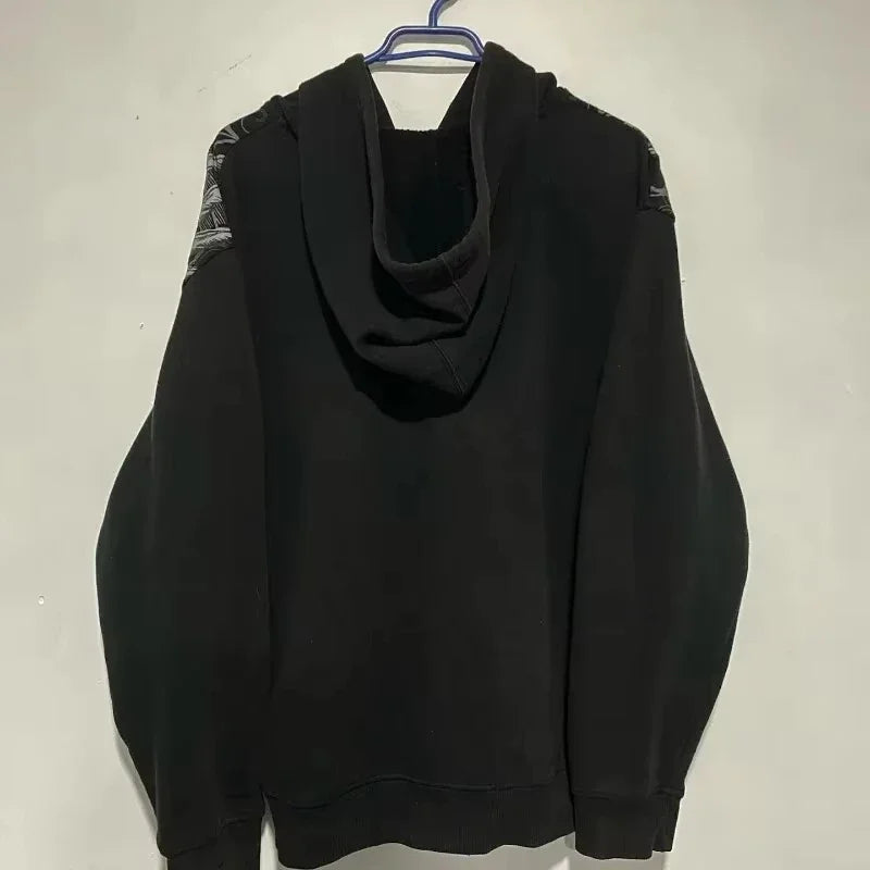 American  Zipper Hoodie Hip Hop Joker Loose Sweater Couple Casual Punk Hoodie